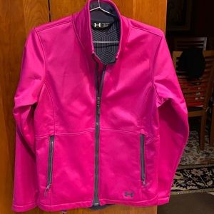 Hot pink Under Armour jacket